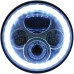 LV H4 Headlight LED 7” Conversion Kit - Round Light